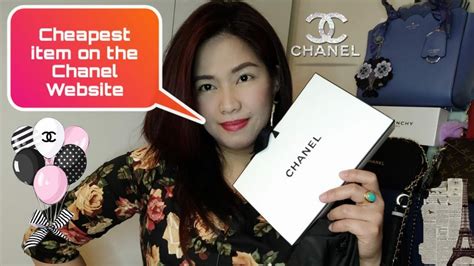 cheap things from chanel|cheapest thing on chanel website.